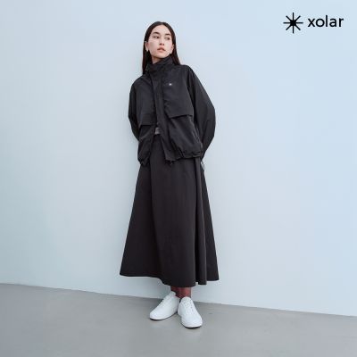 PROJEXT 防潑水A字裙 經典黑 Xolar Water Resistant Skirt