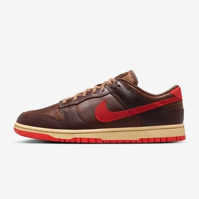 NIKE 耐吉 男休閒鞋-深棕/紅 DUNK LOW RETRO-HQ3448262