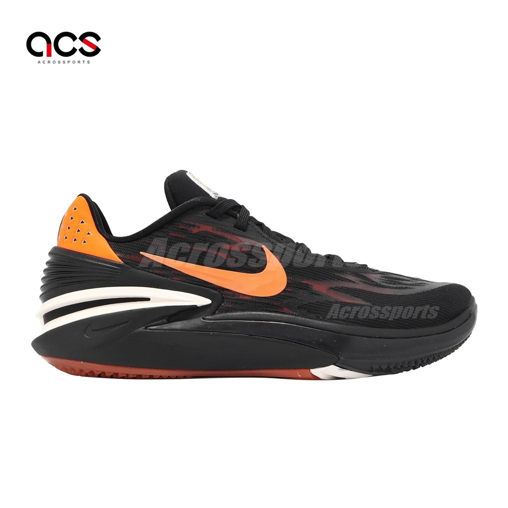 Nike 籃球鞋Air Zoom GT Cut 2 男鞋黑橘Nike University GT2代DJ6015