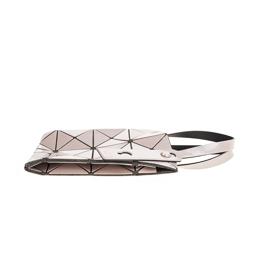 ISSEY MIYAKE 三宅一生BAOBAO 新款CARAT系列金屬材質3x3三角格手提包