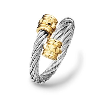 CHARRIOL 夏利豪 CELTIC 鋼索戒指 1212購物節 送禮推薦