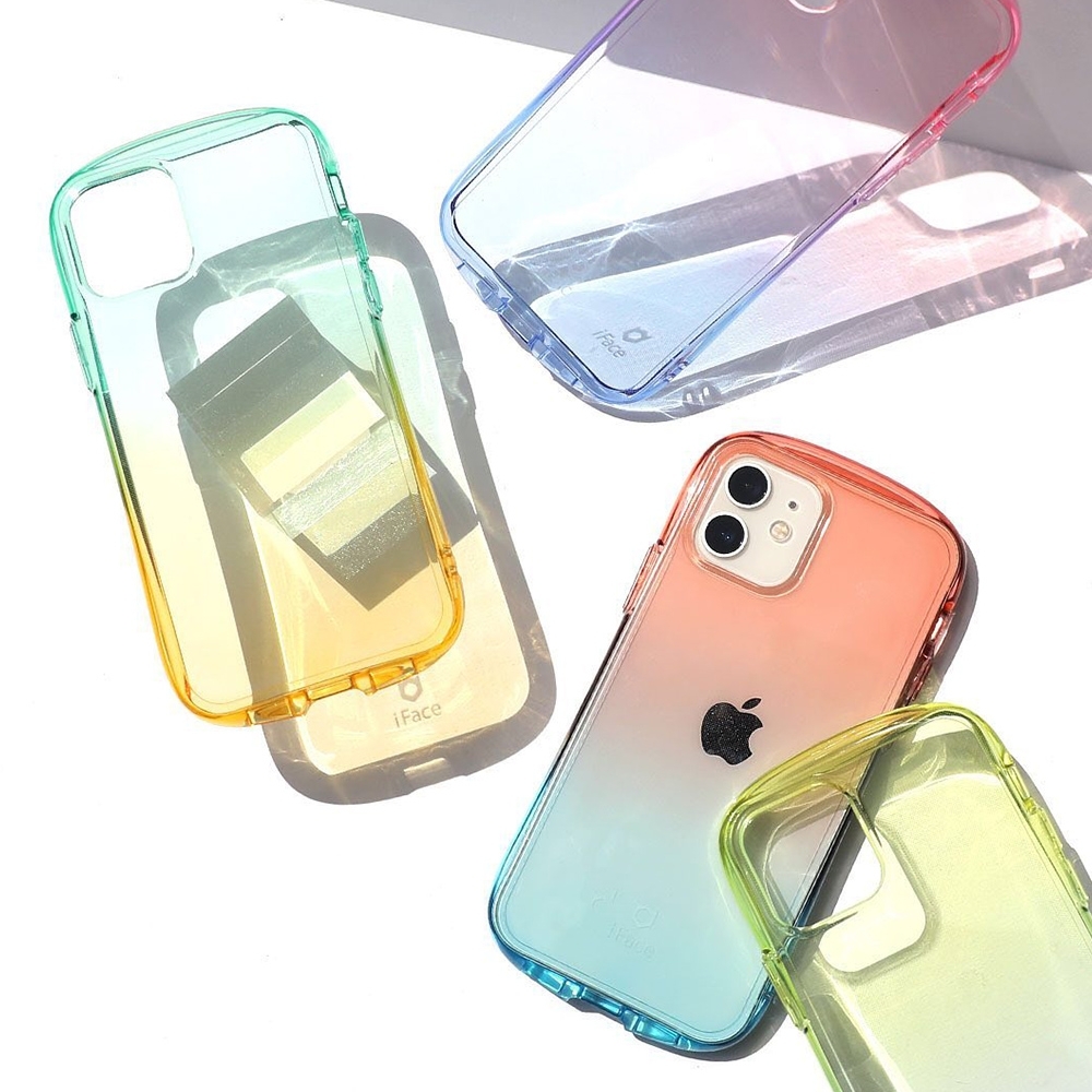 IFace Look In Clear Case Für IPhone 14 Pro – Kratzfest, Transparent Mit Ombre-Farben, MagSafe Kompatibel