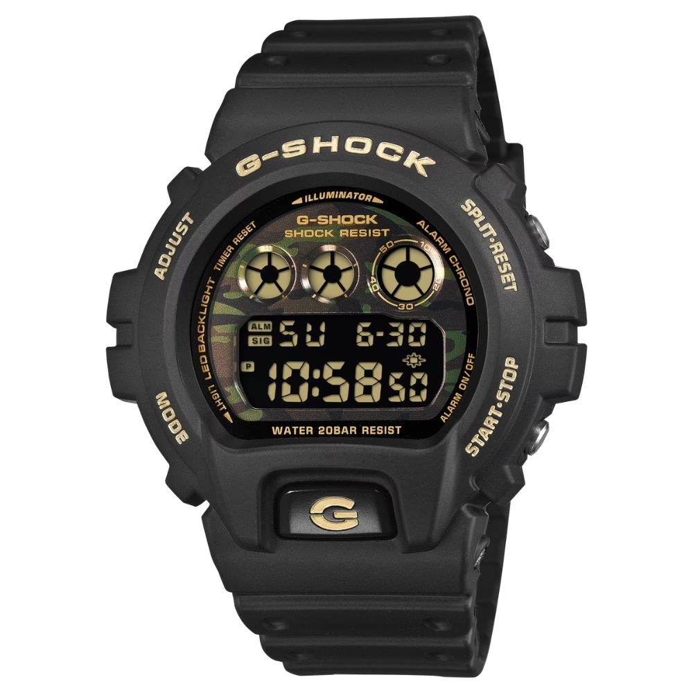 CASIO卡西歐 G-SHOCK Bold Camo 系列 街頭迷彩 跳脫傳統 黑 DW-6900CF-1_50mm