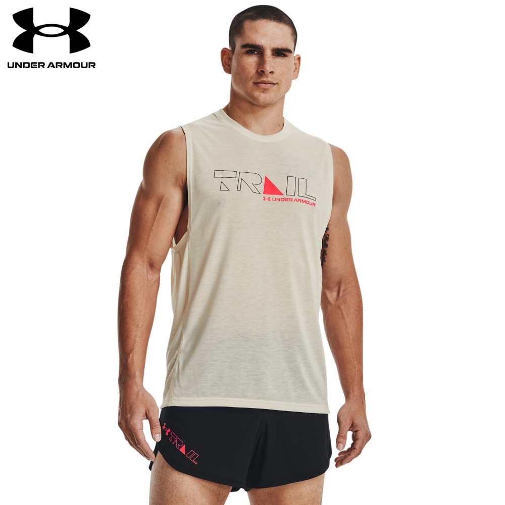 【UNDER ARMOUR】UA 男 Run Trail 背心-優惠商品