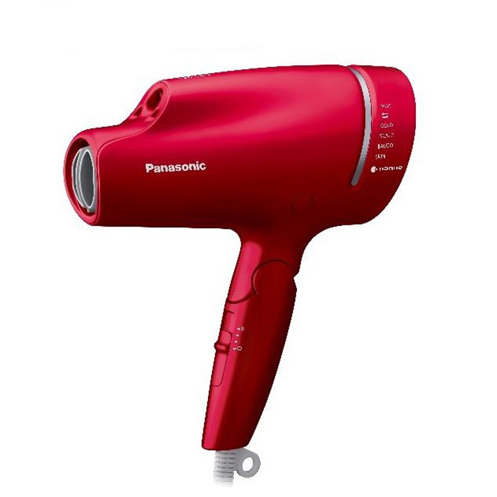 Panasonic 國際牌奈米水離子智慧溫控摺疊式吹風機(附造型吹嘴+烘罩) EH