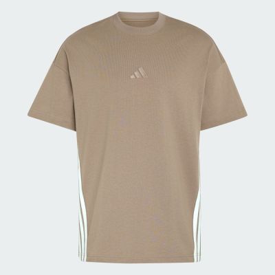 Adidas 愛迪達 M Ak 3s Tee Lo KS5205 男 T恤 運動上衣 休閒短袖 純棉 淺棕