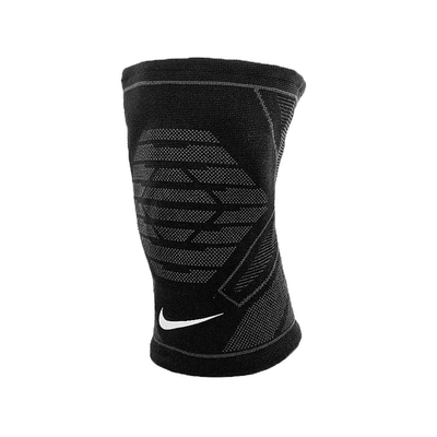 NIKE PRO KNITTED 針織護膝套-DRI-FIT 護具 N1000669031SL 黑白