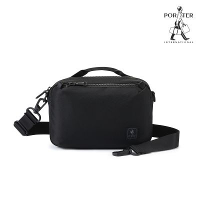 PORTER INTERNATIONAL - 高效有序NOMAD斜背包(S)_黑