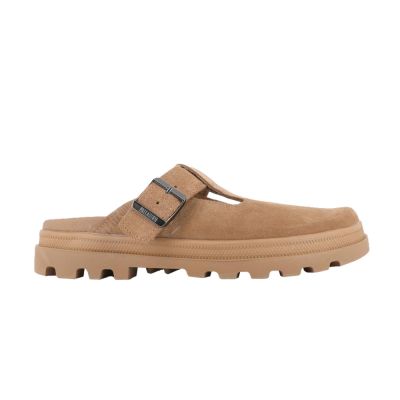 PALLADIUM DUNELITE PYLA SDE~DEAR BROWN 中 Slipper 74454252