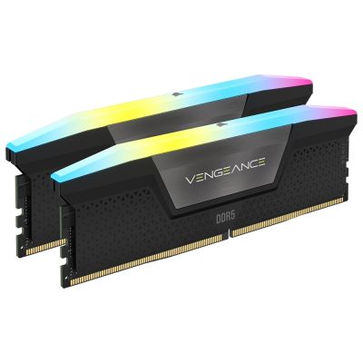 【CORSAIR 海盜船】Vengeance RGB 黑 32GB(16Gx2) DDR5-6000/CL36 (CMH32GX5M2E6000C36)