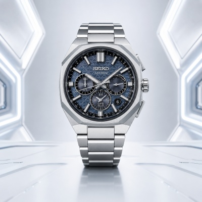 SEIKO 精工 ASTRON 鈦 太陽能雙時區 GPS衛星計時手錶 5X63-0AA0B / HAB001J1
