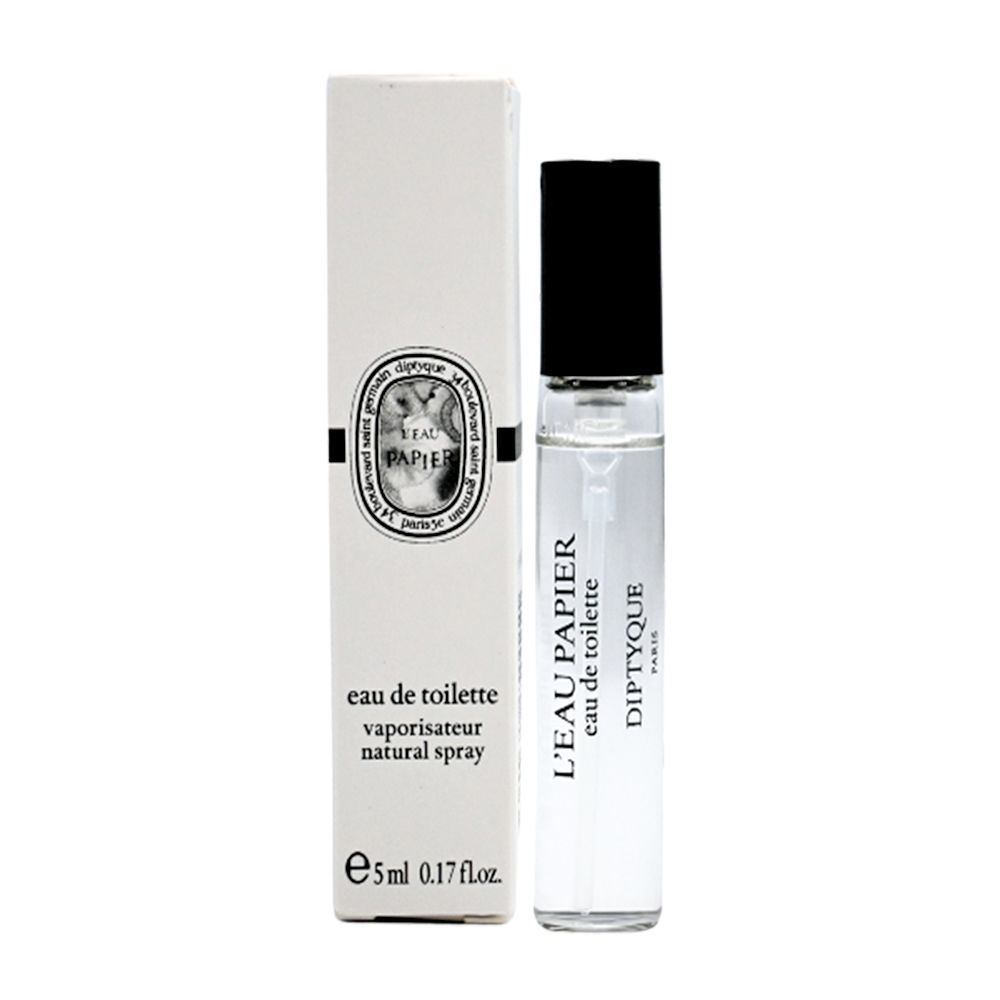 新品未使用diptyque L'Eau Papier 100ml 香水 Diptyque L'Eau Papier 紙染之水淡香水5ml(國際航空版)買1送1