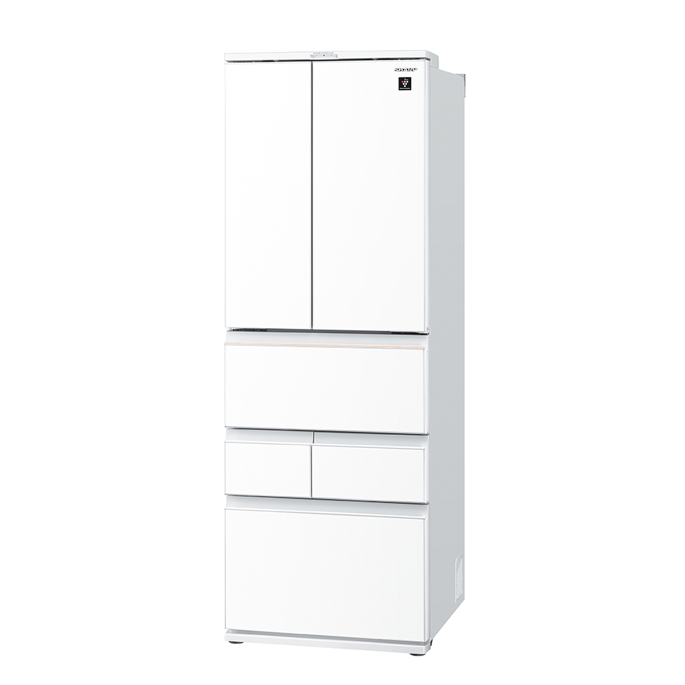 SHARP夏普 504L AIoT智慧六門對開除菌變頻冰箱 水漾白(SJ-GK51AT-W) product lightbox image 4