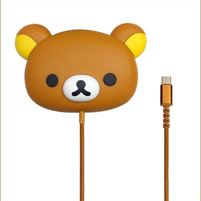 Rilakkuma 拉拉熊/SNOOPY史努比 立體造型 磁吸無線充電盤(附底座)