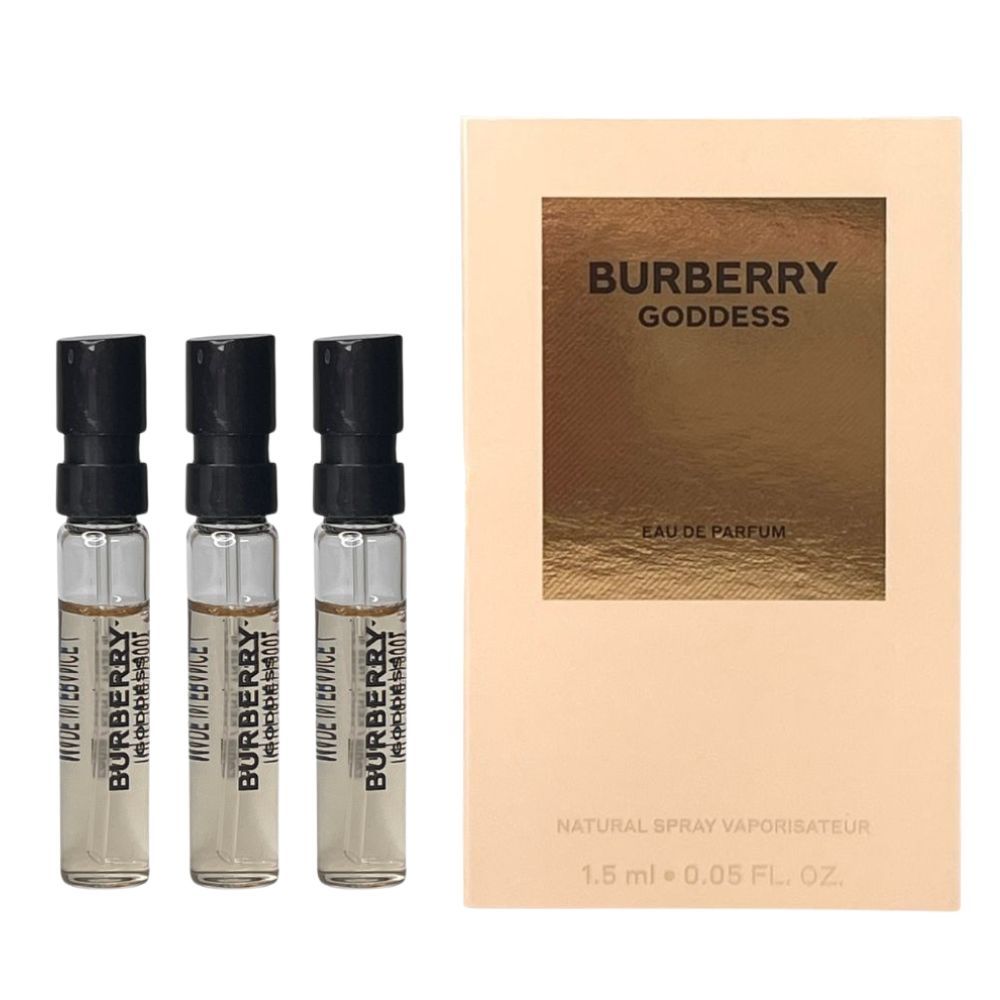 BURBERRY GODDESS 繆斯女神女性淡香精1.5ml ---針管*3入組| 香水