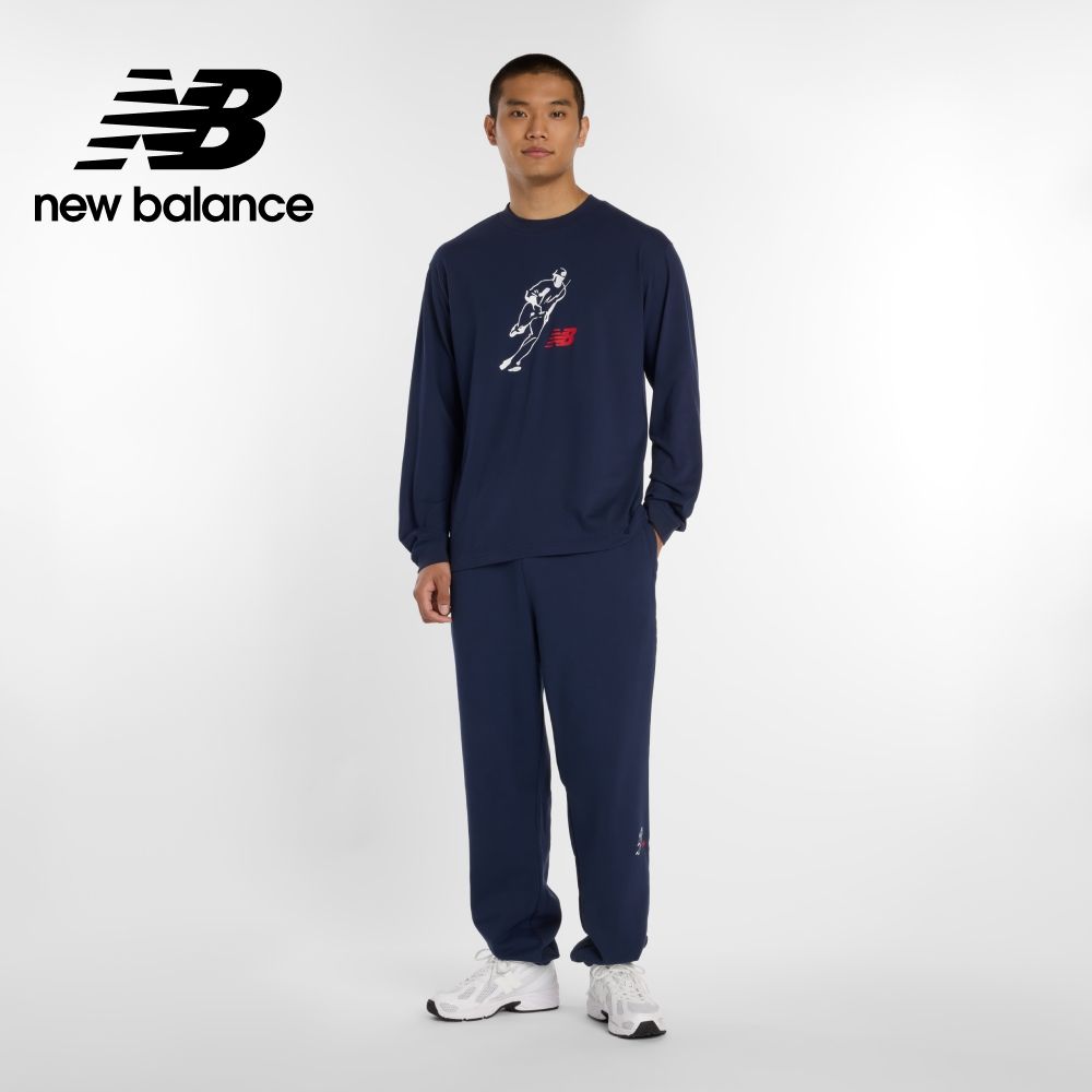 New Balance】大谷翔平x長袖上衣_男性_深藍色_MT6129GVTNV | New
