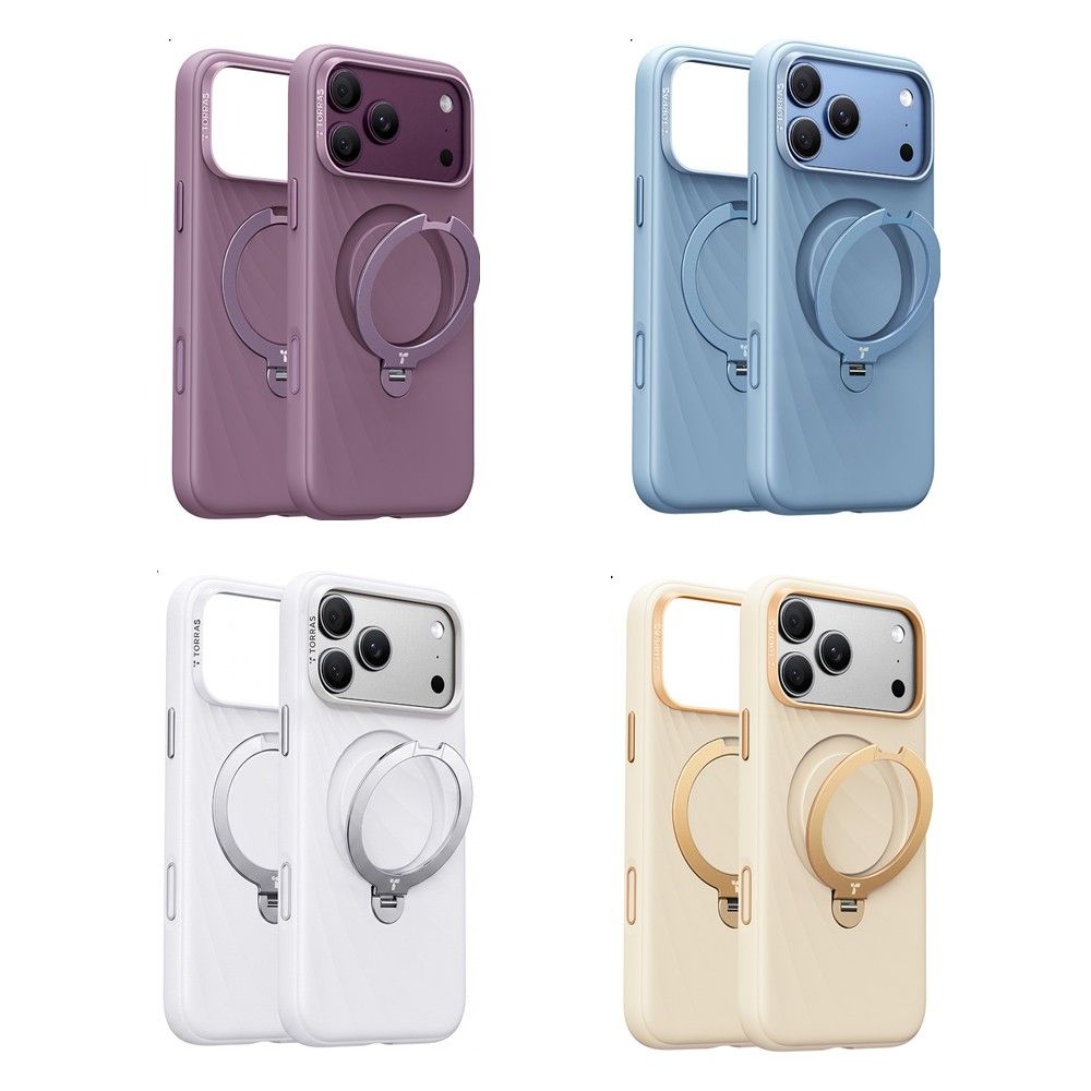 Torras 圖拉斯 iPhone 18 Pro 系列 Ostand Q3 Wind 四象限支架防摔手機殼