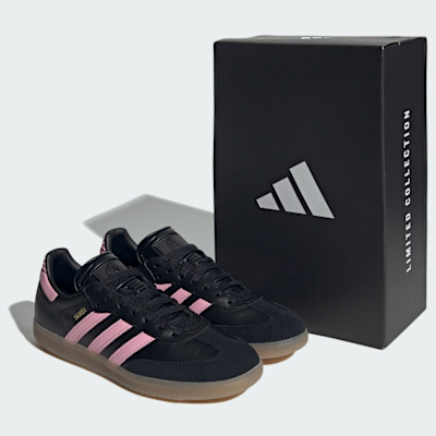【adidas 愛迪達】 SAMBA INTER MIAMI CF 運動休閒鞋 男鞋 IH8157