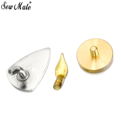 台灣製SewMate電燒烙畫筆燙鑽棒用烙鐵頭燙鬥燙頭DW-AW01-T1(3入裝即19mm圓形.大熨斗小熨斗;適DW-AW03)