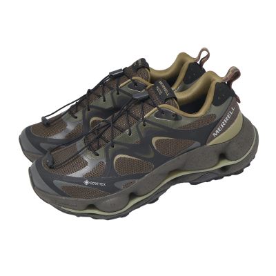 Merrell 戶外鞋 Speedarc Matis GTX 男鞋 防水 黑 抽繩 黃金大底 ML00005528