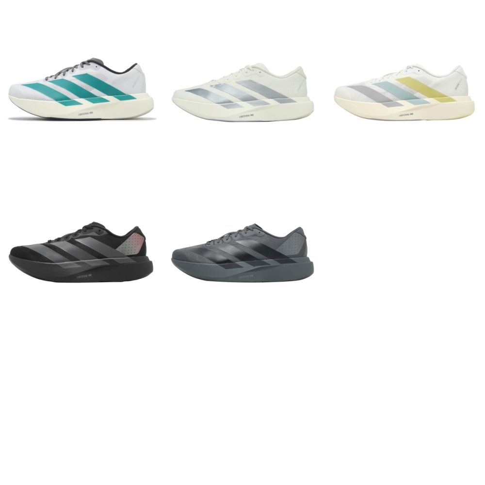 adidas 愛迪達 慢跑鞋 Adizero Evo SL M 男鞋 緩震 回彈 5色單一價 (A-白綠色)