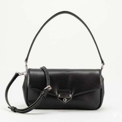 Michael Kors  小包-上掀式多變手提/肩背/斜背包35S6S1SC1Y(黑)