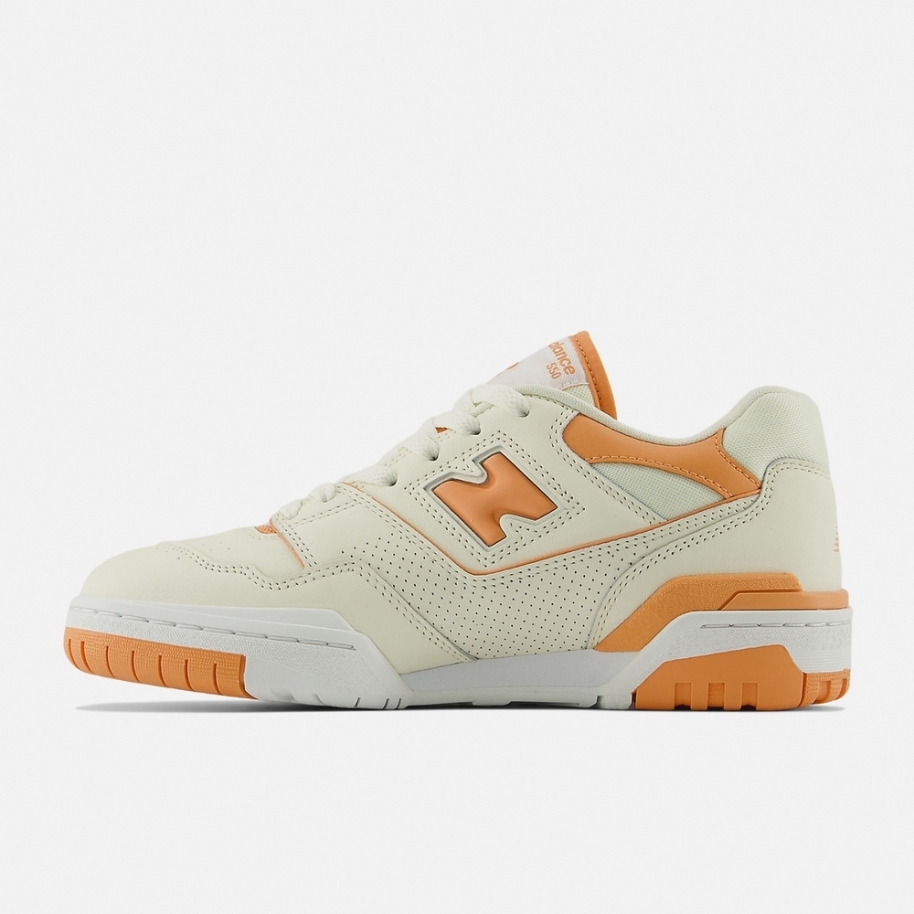 NEW BALANCE 女休閒鞋-米白橘 BBW550系列-BBW550AJ-B