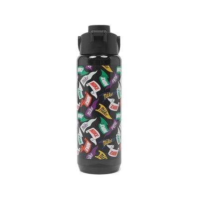 Nike 水壺 TR Recharge Chug 黑 旋蓋 防漏 運動水壺 水瓶 N100432004-724