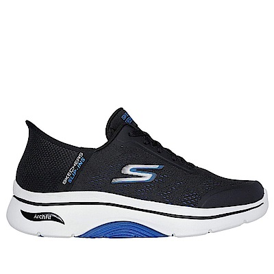 Skechers Go Walk Arch Fit [216604BKBL] 男 健走鞋 運動 休閒 舒適 瞬穿 深藍
