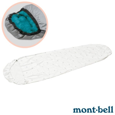 【mont-bell】TYVEK SLEEPING BAG COVER 超輕透氣睡袋露宿袋/外部防污套(僅148g) 1121323 WT 白
