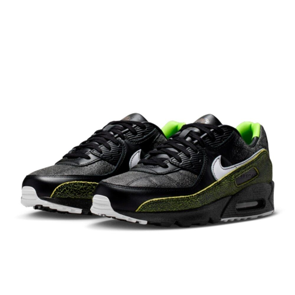 Nike Air Max 90 Tiempo 2005 黑螢光綠 仿舊 復古 氣墊 休閒鞋 運動鞋 男鞋 IU0523-010