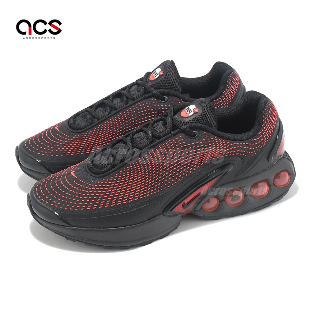Nike 休閒鞋 Air Max DN Essential 男鞋 黑 紅 氣墊 緩震 運動鞋 HV5235-002