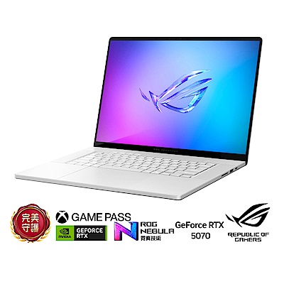 NVIDIA® GeForce RTX™ 5070 8GB GDDR7 (具備MUX獨顯直連)AMD Ryzen™ AI 7 350 Processor 2.0GHz16-inch / 2.5K (2560 x 1600, WQXGA) 16:10 aspect ratio / 240Hz / OLEDASUS ROG 華碩 Zephyrus G16 16吋電競筆電銀(Ryzen AI 7 350/32G/GeForce RTX 5070-8G/2TB/GA605KP-0032H350H-NBLO) - RTX50 AMD AI, NVIDIA® GeForce RTX™ 5070 8GB GDDR7 (具備MUX獨顯直連) AMD Ryzen™ AI 7 350 Processor 2.0GHz 16-inch / 2.5K (2560 x 1600, WQXGA) 16:10 aspect ratio / 240Hz / OLED, 找ASUS ROG 華碩 Zephyrus G16 16吋電競筆電銀(Ryzen AI 7 350/32G/GeForce RTX 5070-8G/2TB/GA605KP-0032H350H-NBLO)推薦就來