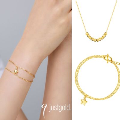 Just Gold 鎮金店 黃金項鍊/手鍊-任選(網路限定)