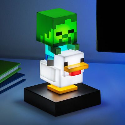 Paladone UK 麥塊 Minecraft 雞騎士造型 ICON小夜燈