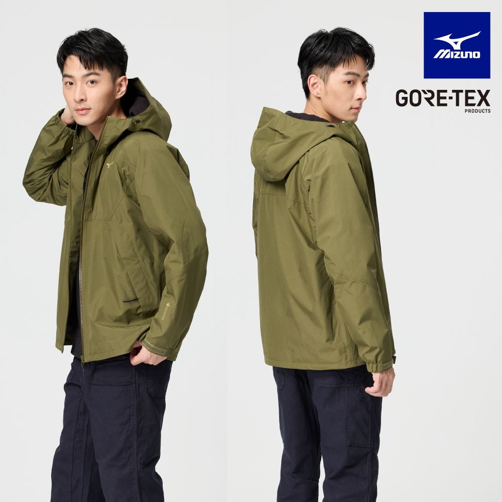 【MIZUNO美津濃】網路獨家款 GORE-TEX 男款連帽夾克 B2TEBW91XXL（任選一件） (B)