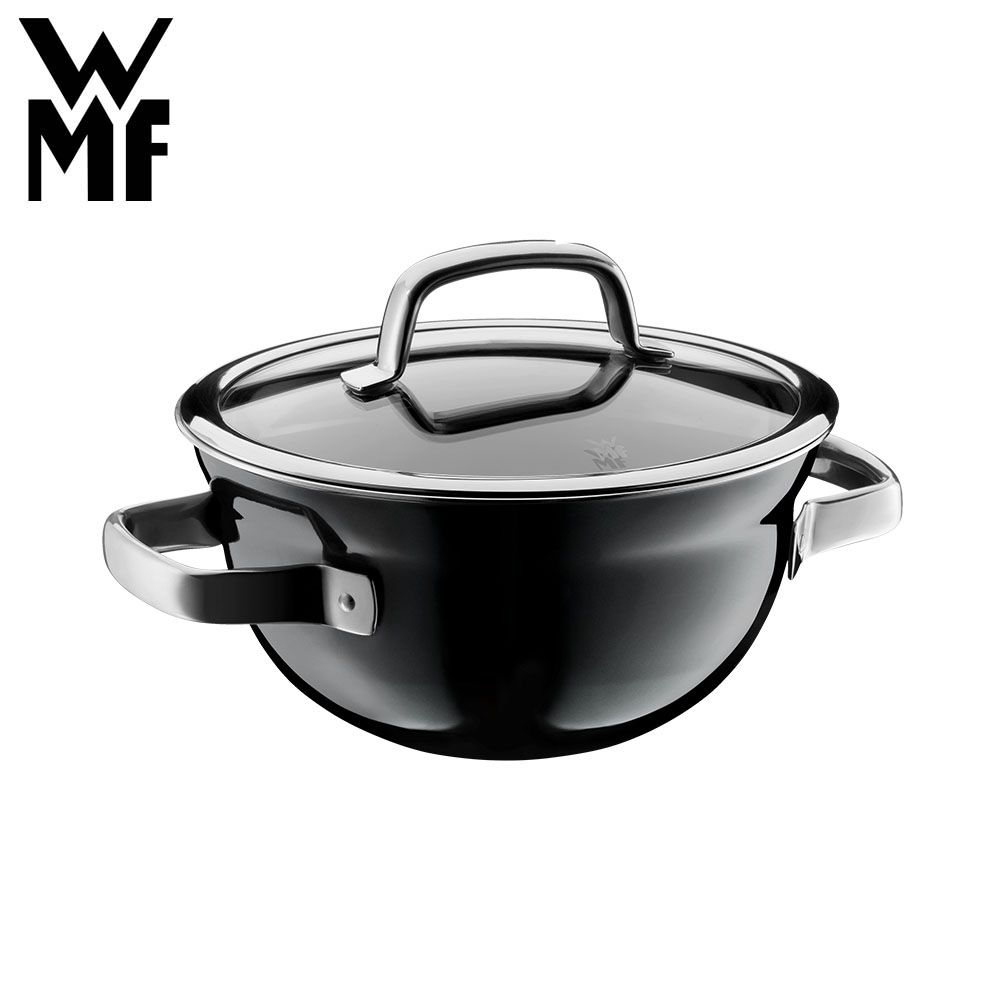 WMF 德國製Fusiontec Mineral 調理鍋 20cm 2.3L (鉑金色)陶晶鍋▼贈竹韌砧板