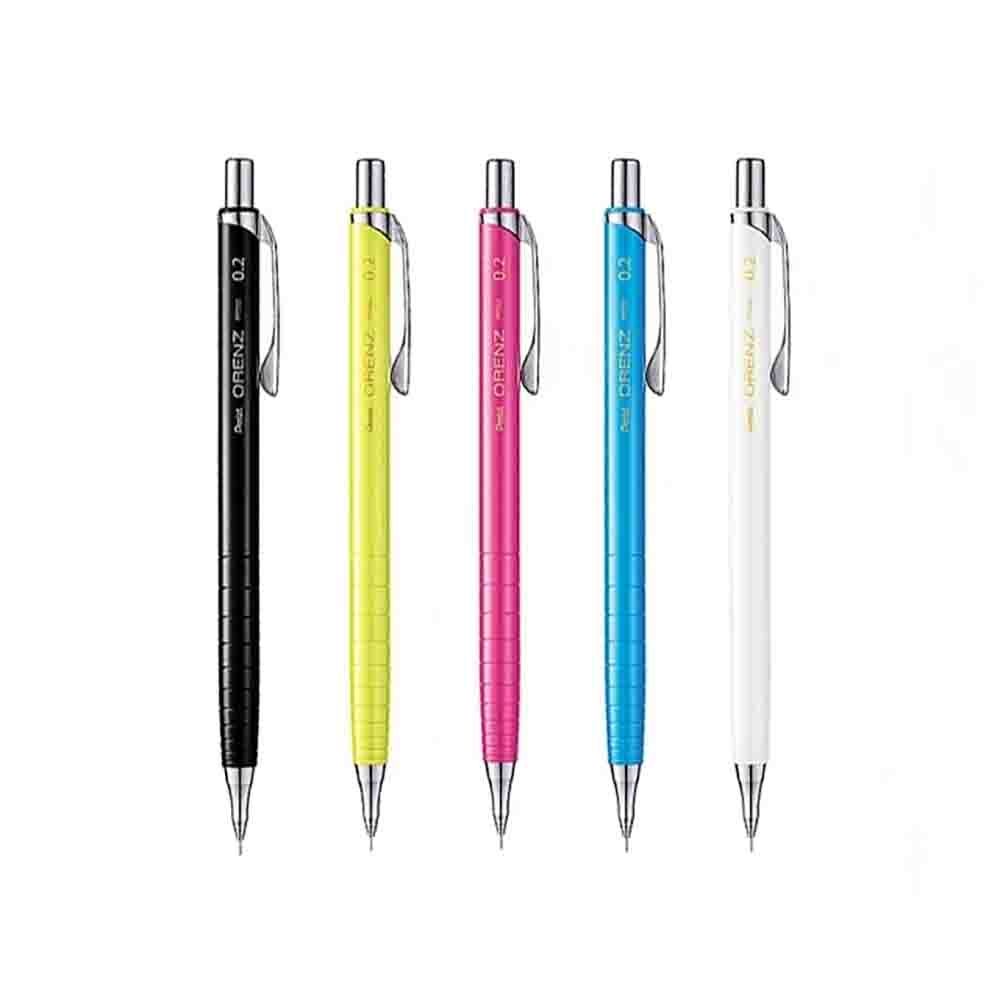 Pentel 飛龍】ORENZ 按一下自動鉛筆0.2mm /支XPP502(筆桿顏色隨機出貨