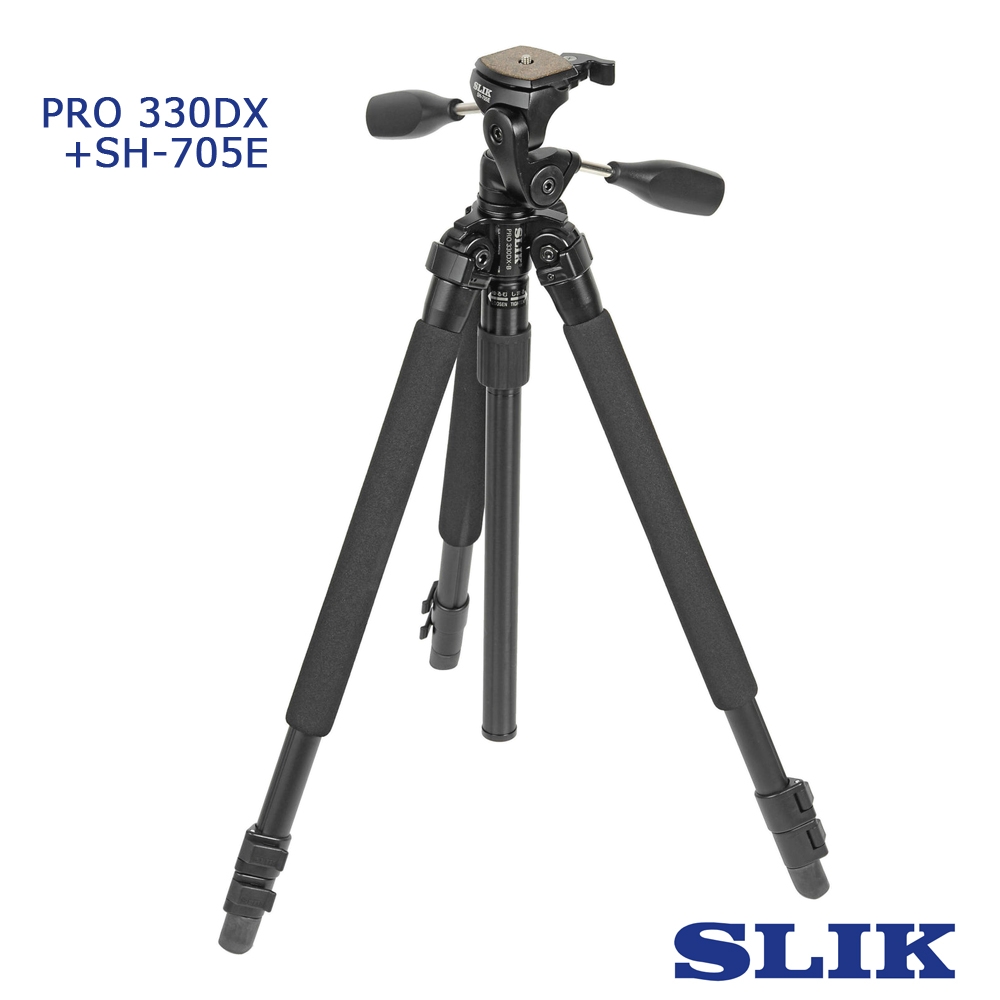 日本SLIK Pro 330 DX 附SH-705E 三向雲台| 雲台| Yahoo購物中心