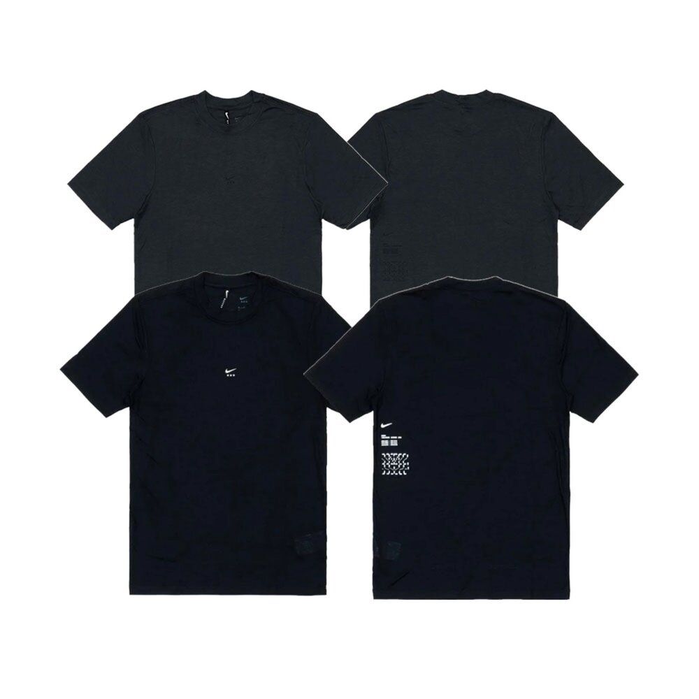 MMW x Nike Short Sleeve T-Shirt 胸前小字 運動短袖 深灰/黑 DR5356 (深灰色)