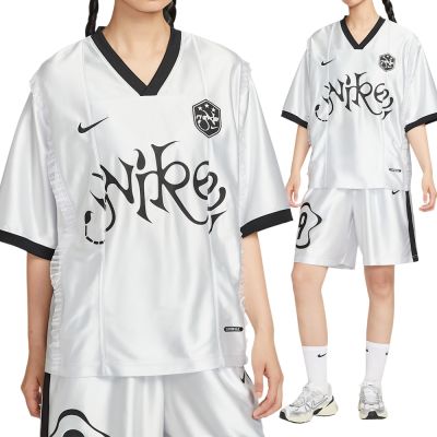 Nike As W Nsw Ss Gx Jrsy Top Gcel 短袖女款白色蕾絲球衣II1939-095