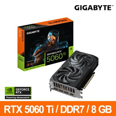 *技嘉GIGABYTE GV-N506TWF2MAX OC-8GD 顯示卡 RTX5060Ti