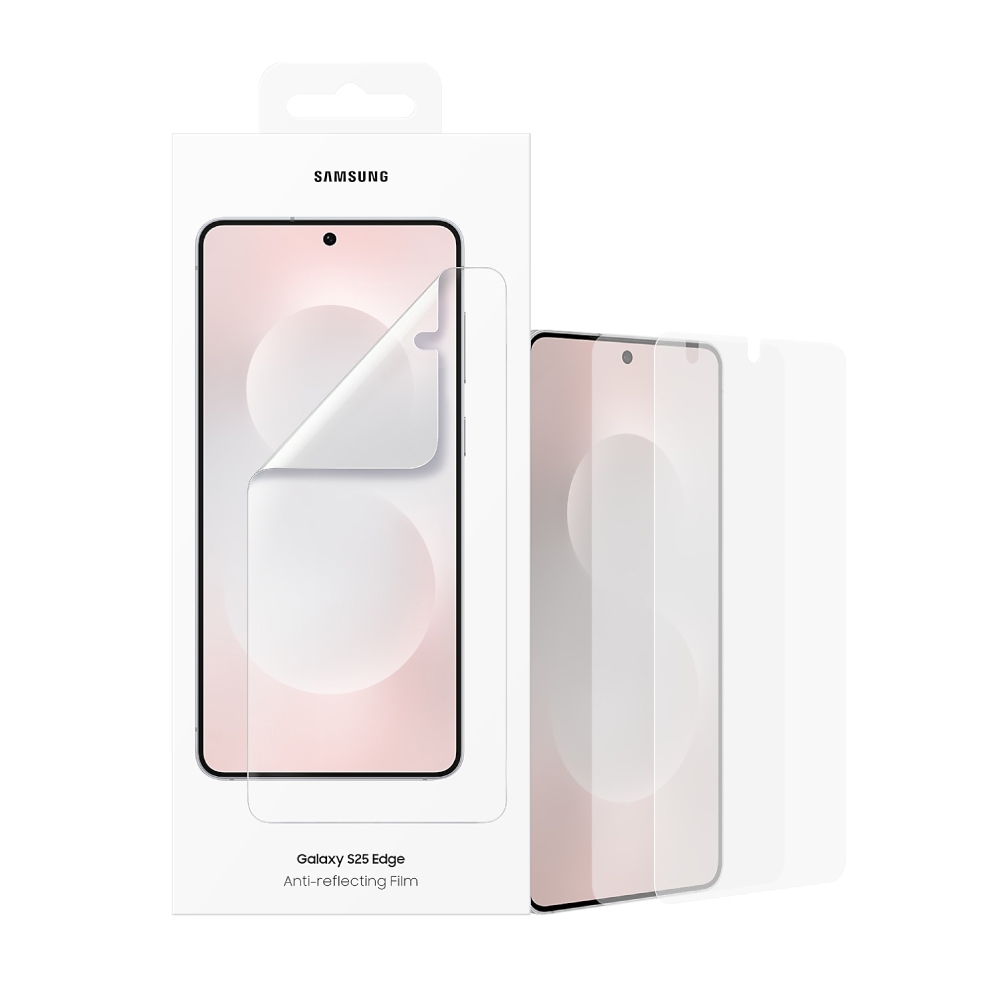 Samsung 三星 Galaxy S25 Edge 原廠抗反光螢幕保護貼 -內附 2片保貼 (EF-US937)