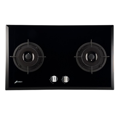 豪山牌 (全省安裝)豪山雙口檯面爐玻璃瓦斯爐天然氣SB-2200-NG1