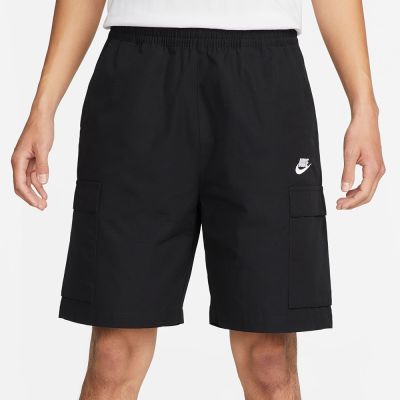 NIKE 短褲 男款 運動褲 AS M NK CLUB CARGO SHORT 黑 FB1247-010