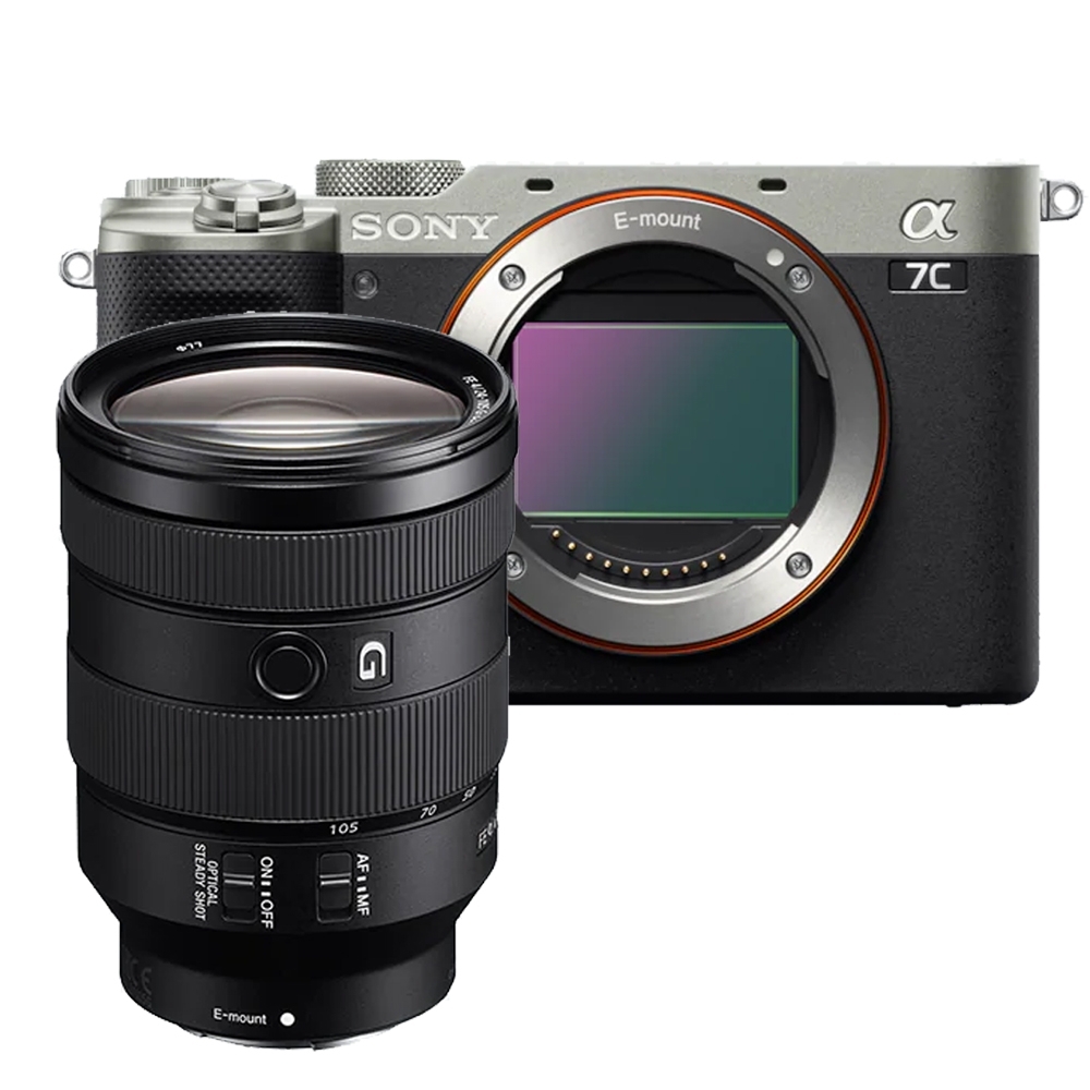 SONY A7C + FE 24-105mm F4 G OSS 標準旅行組合(公司貨) | 微單-全片幅