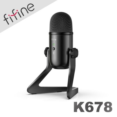 FIFINE K678 USB心型指向電容式麥克風