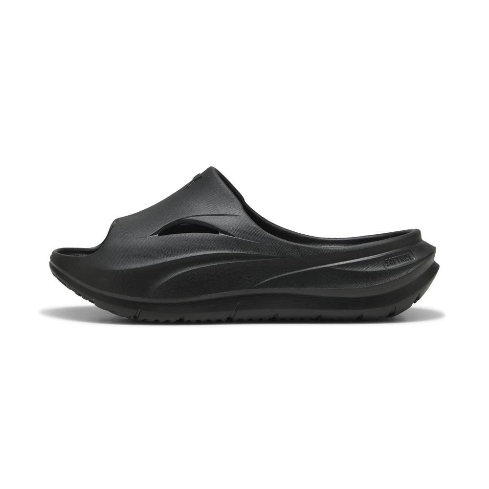 PUMA 彪馬 Softride ZeroG Slide 男 女 黑色系-涼拖鞋-40034301