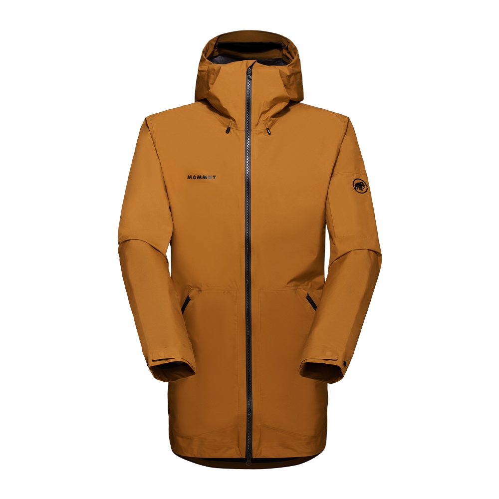 Mammut長毛象Seon Pac HS Hooded Jacket Men GTX防水長版外套男款獵豹