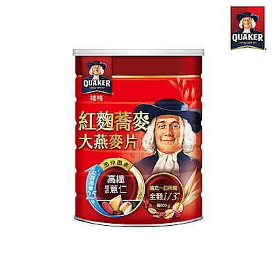 【官方直營】桂格 紅麴蕎麥健康大燕麥片(700g)